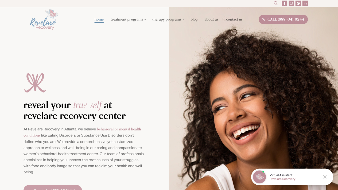revelare-recovery-screenshot Home