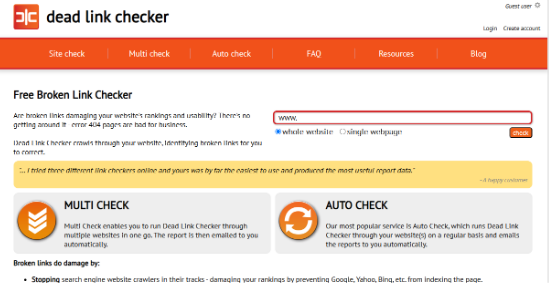 How to Find and Fix Broken Links on Your Website Dead Link Checker