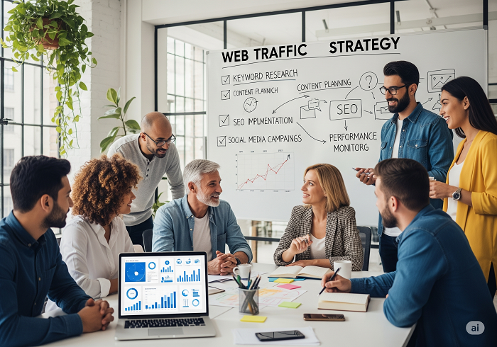 How to Create a Traffic-Boosting Strategy for Your Website Driving more traffic to your website